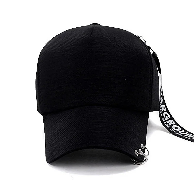 Personalisierte Baseballcap aus Metall mit klassischem Schirmdesign, leicht und atmungsaktiv! Vier Farben zur Auswahl