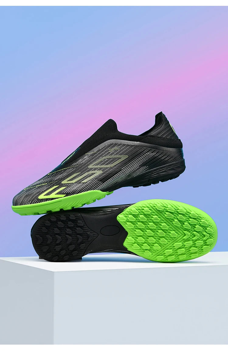 Nuove scarpe da calcio da uomo con tacchetti per erba, comode scarpe da futsal per turf, scarpe sportive ultraleggere FG antiscivolo indoor per adulti