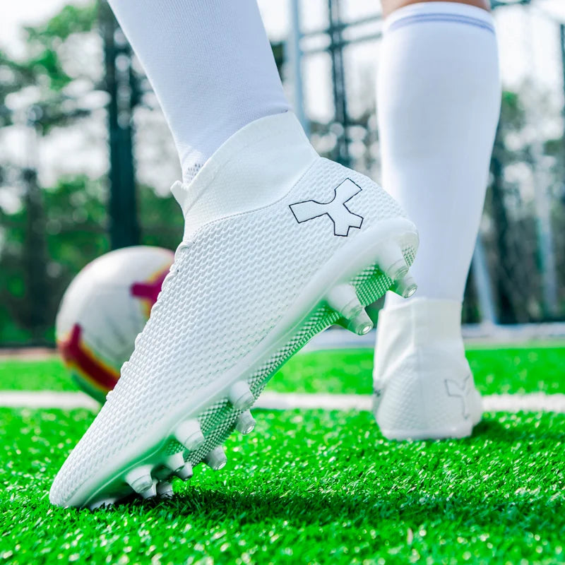 Men's Quality Soccer Shoes Durable Boys Football Boots Lightweight Children Football Shoes Futsal Training Sneakers Soccer Cleats