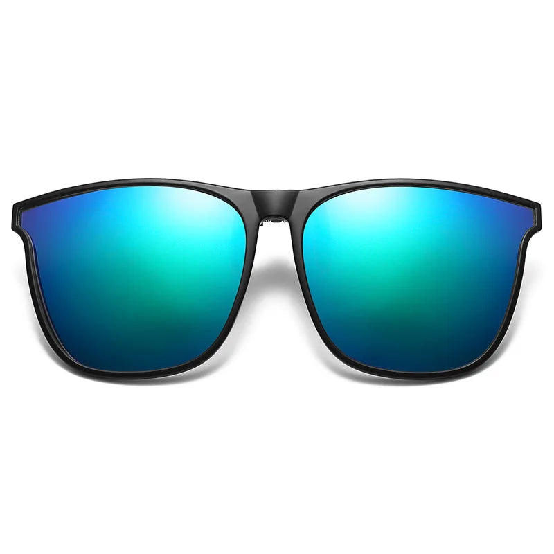 Polarized Rimless Men Clip On Sunglasse Glasses Narrow Clip-on Lenses Women Anti-glare Sunglasses UV400 Goggles New In