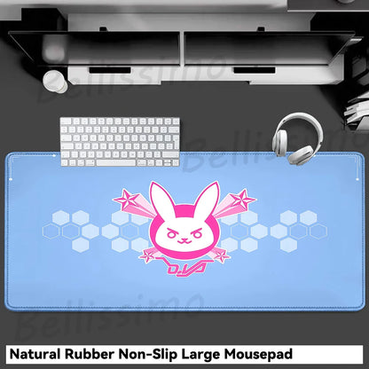 Gaming Accessories Overwatch D.Va Mouse Pad Large Keyboard Mousepad PC Cabinet Deskmat XXL Extended Mats Gamer Mousepad