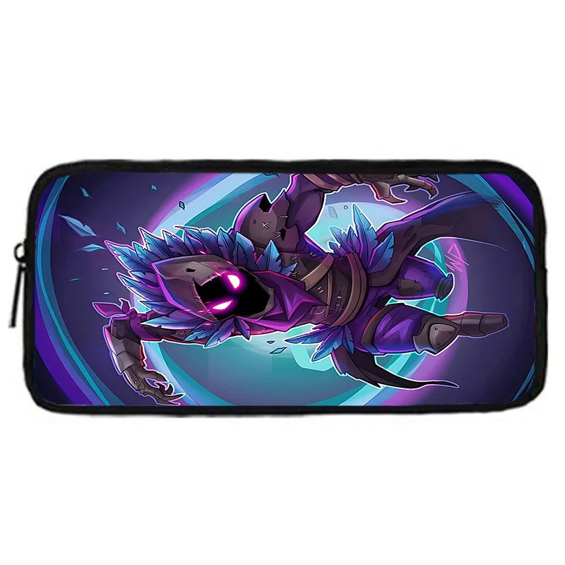 Hot Game Design Child Backpacks F-FortniteS Lunch Bag Pencil Case, Pupil Large Capacity School Bags for Boys and Girls, Best Gift