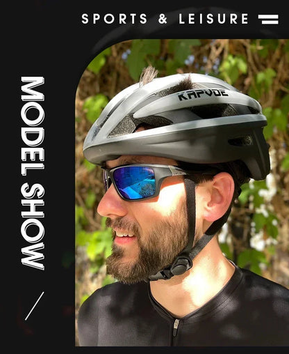 Kapvoe Polarized Fishing Sunglasses Cycling Man Women UV400 Cycling Glasses Sports Goggles Bike Eyewear MTB Bicycle Glasses