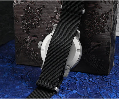 San Martin New 40mm Retro Pilot YN55 Automatic Mechanical Fashion Simple Style Men Wristwatch 100m Waterproof C3 Luminous SN0143