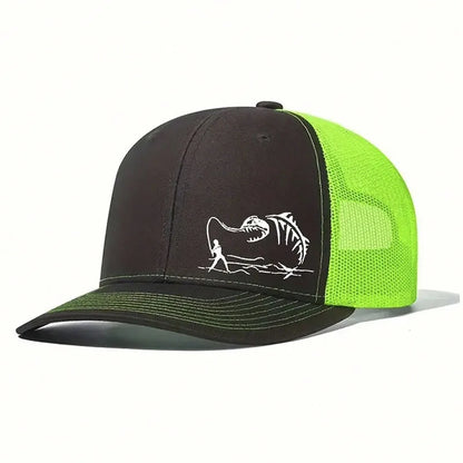 New Fashion Richardson 112 Micro Curved Trucker Cap Fishing PrintedSummer Mesh Breathable Baseball Caps Outdoor Gorras Hombre
