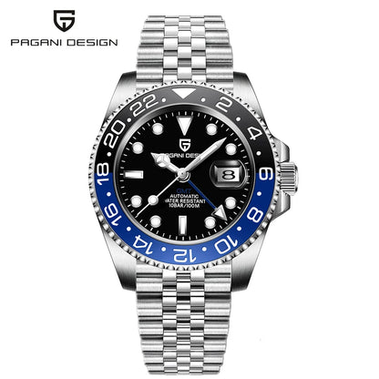 New PAGANI DESIGN Top Luxury Watch 8215 Sports Mechanical Automatic Watch Waterproof Stainless Steel Sapphire Watches for Man