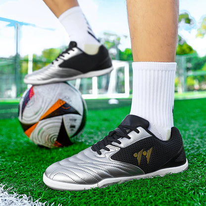 High-quality New Men Football Boots Grass High-top Futsal Sneakers Soccer Shoes Non-Slip Match Indoor Hot-selling Outdoor Sports