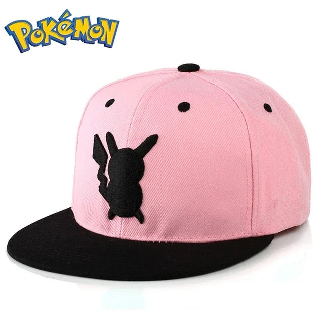 Pokemon Pikachu Baseball Cap Anime Cartoon Figure Cosplay Hat Adjustable Women Men Kids Sports Hip Hop Caps Toys Birthday Gift