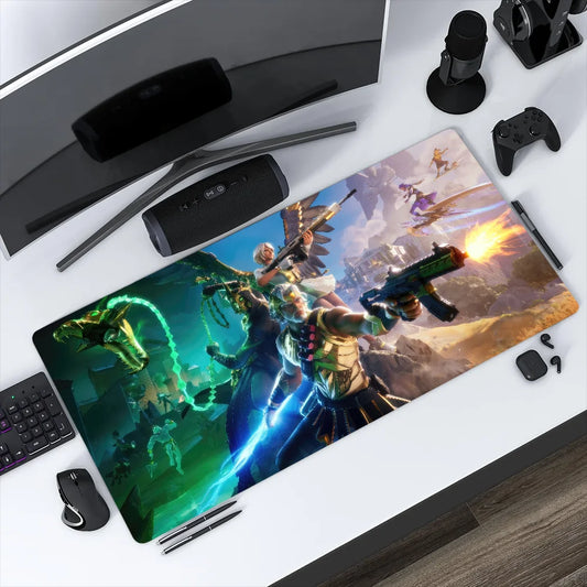 F-FORTNITE Mouse Pad Mouse Pad Non-slip Lockedge Survival Shooting Office Student Gaming Thickened Large Game Writing Pad Cushion