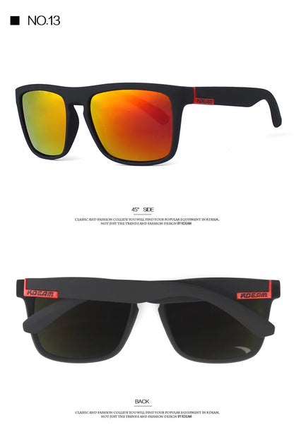 Outdoor Sport Square Myopia Lens Prescription Sunglasses Men Polarized Driving Anti-Glare Myopes Lunettes 0 -0.5 -0.75 To -6.0