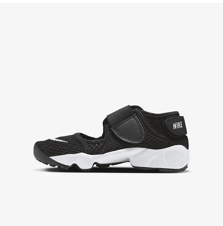 Originální sportovní a volnočasové sandály Nike Air Rift pro větší děti, prodyšné, ze síťoviny, 322359-014
