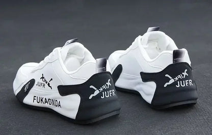 Pánské voděodolné tenisky z PU kůže, ležérní sportovní obuv, lehké, prodyšné, ploché, protiskluzové tenisky, Zapatillas Hombre