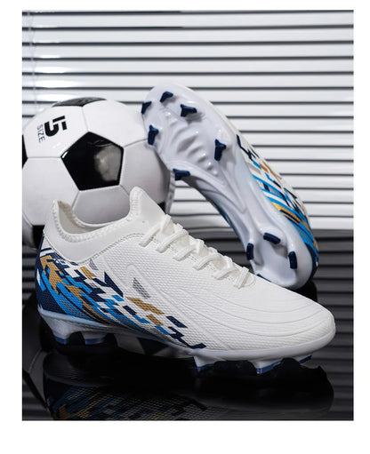 Casual Comfortable Men's Sports Shoes Soccer Shoes Men Anti-slip Outdoor Grass Training Breathable Lace-up Football Boots