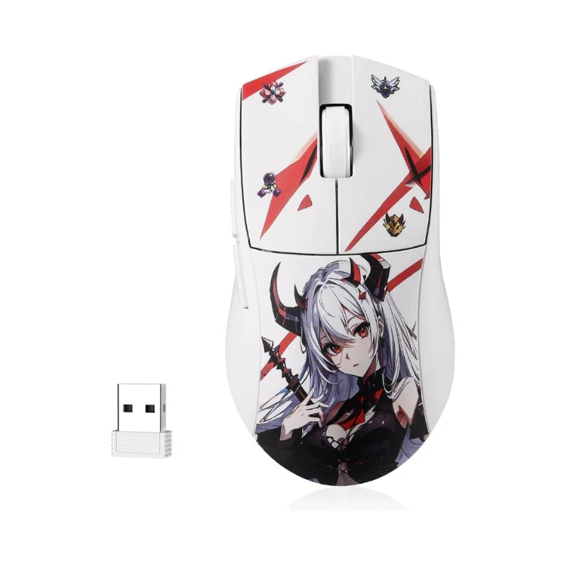 Mouse gaming Redragon M916AK PRO 3-Mode Anime 42G ultraleggero 26K DPI con pulsanti completamente programmabili