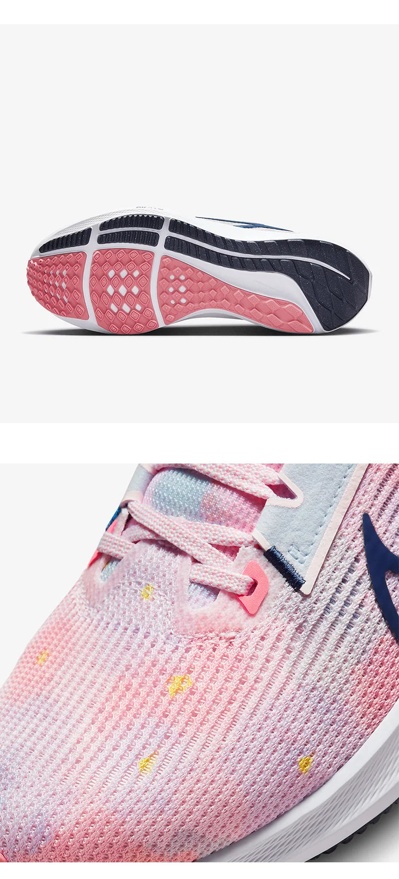 Ténis de corrida desportivos femininos autênticos da Nike, novos, de verão, respiráveis e almofadados, modelo DV7890-600