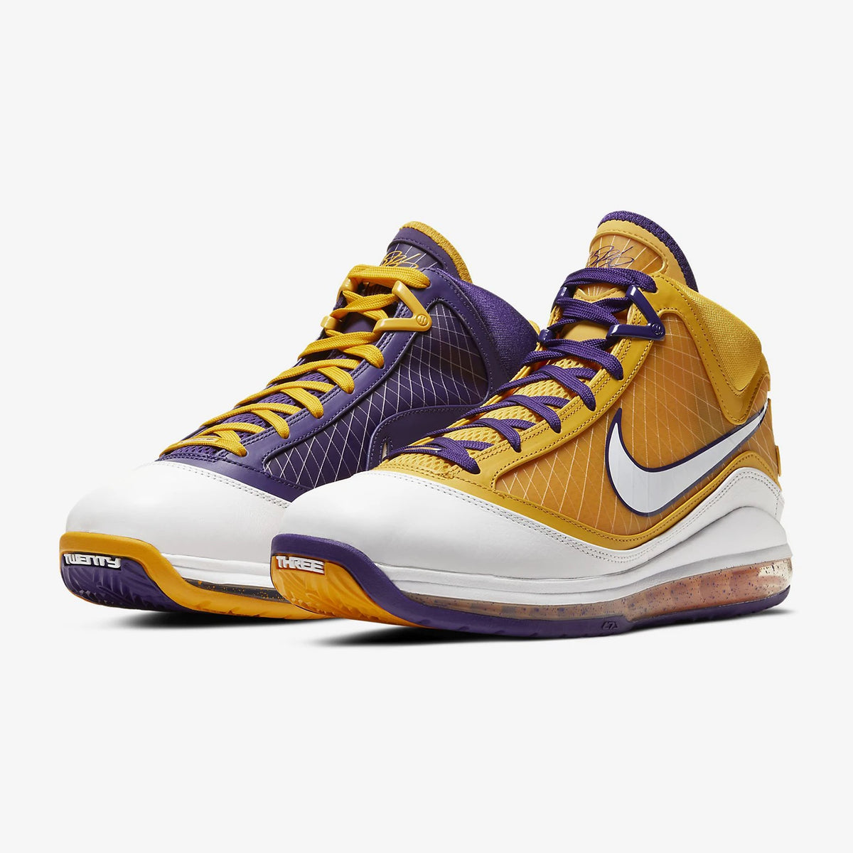 Ténis de basquetebol desportivos de homem Nike Authentic Lebron 7 LBJ7 James para uso em campo CW2300-500