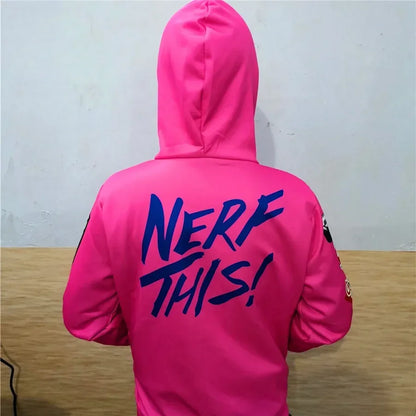 Sweatshirt com Capuz de Anime e Gaming com Impressão 3D Overwatches DVA DJ, Fato de Cosplay, Casaco com Capuz para Mulher, Homem e Casal, Top de Vestuário