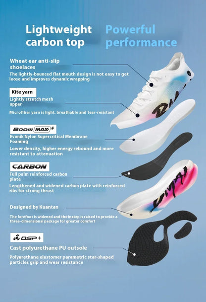 BMAI New 42KM Marathon Herren- und Damen-Sportschuhe, gedämpfte Laufschuhe, atmungsaktive Fitness-Sneaker für Damen, Designer-Sneaker für Herren