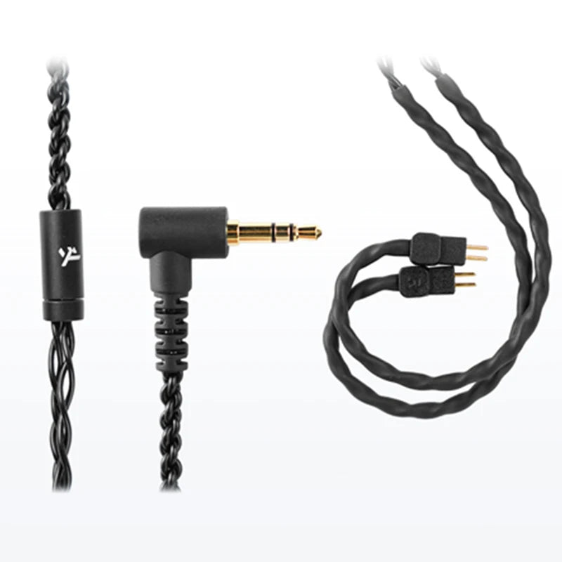 Truthear HEXA 1DD+3BA Hybrid Wired Earphones – High Fidelity In-Ear Monitor IEM Earbuds with 0.78 2Pin Silver-Plated Cable
