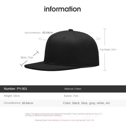 Large 64cm Back Closed Skateboard Cap for Men Fitted Baseball Cap XXL Male Big Size Snapback Caps Plain Football Hat 60cm 62cm
