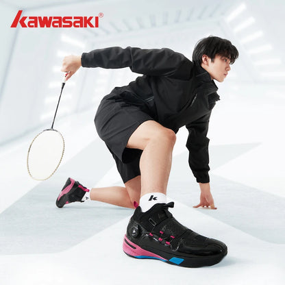 Sapatos de badminton profissionais Kawasaki King Series 2.0 para homem e mulher, antitorção, desportivos, sapatos de ténis originais para homem, ténis A3311