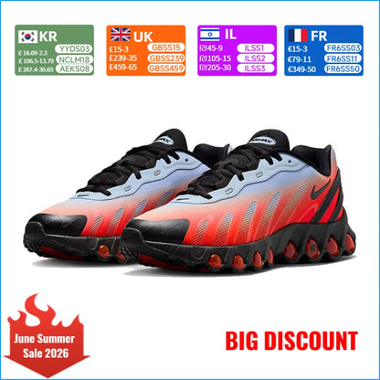 Nike Air Max Dn8 Classic – univerzální běžecké boty, unisexový styl, červené, IH4119-401