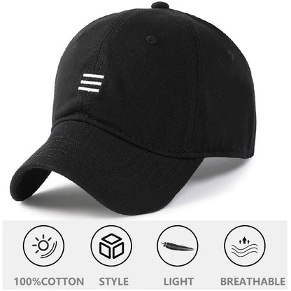 Baseballkappe „Big Head“ in Übergröße, 100 % Baumwolle, für Männer und Frauen geeignet, verstellbar, Dad-Cap, Oversize, 58–60 cm, 61–65 cm