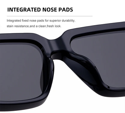 Polarized Classic Square Sunglasses Men 2026 Luxury Brand Steampunk UV400 Driving Sun Glasses For Male Trendy Small Frame Shades