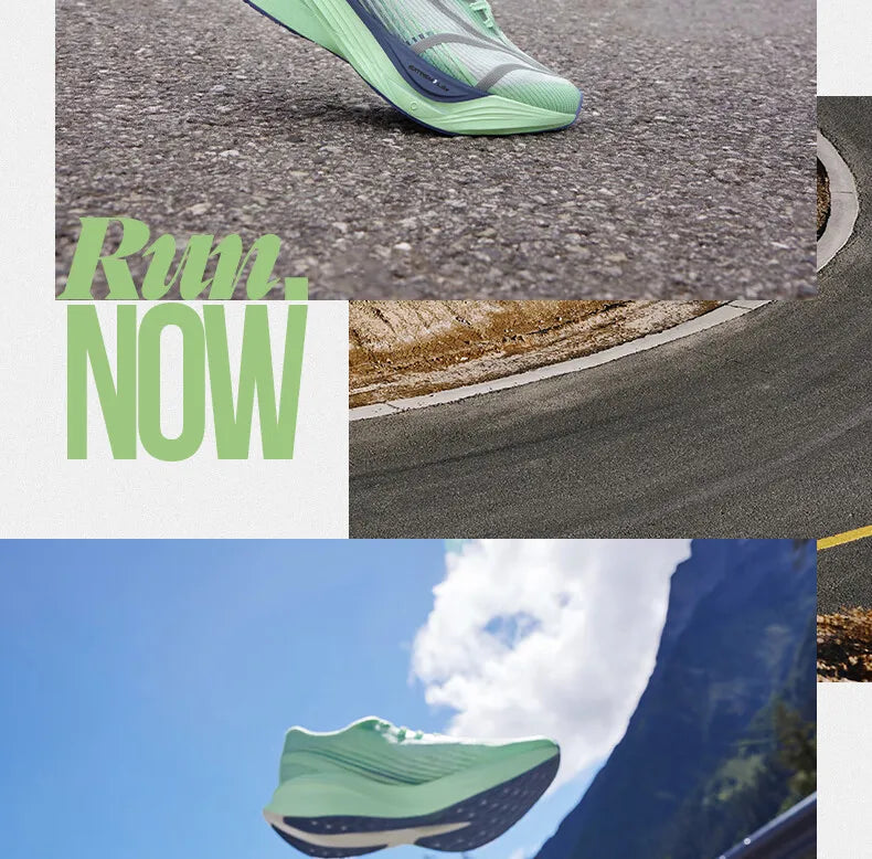 Sapatilhas de corrida masculinas 361 Degrees Furious ET com placa de carbono para maratona, reativas, respiráveis e amortecidas 672512216F