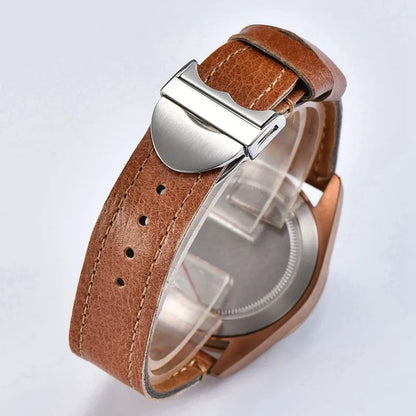 Luxury NH35A Corgeut 41mm Automatic Men's Watch PVD Case Sapphire Military Male 10BAR wim Watches Luminous Mechanical Wristwatches