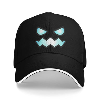 Geometry Game Dash Baseball Cap Casual Unblocked Level Sandwich Hat for Men Women Breathable Headwear Activities