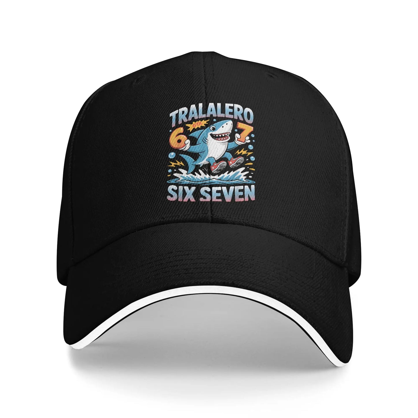 67 Six Seven 6-7 Baseball Cap Popular Steal Brainrot Gaming Meme Sandwich Caps Men Women Breathable Dad Hat Outdoor
