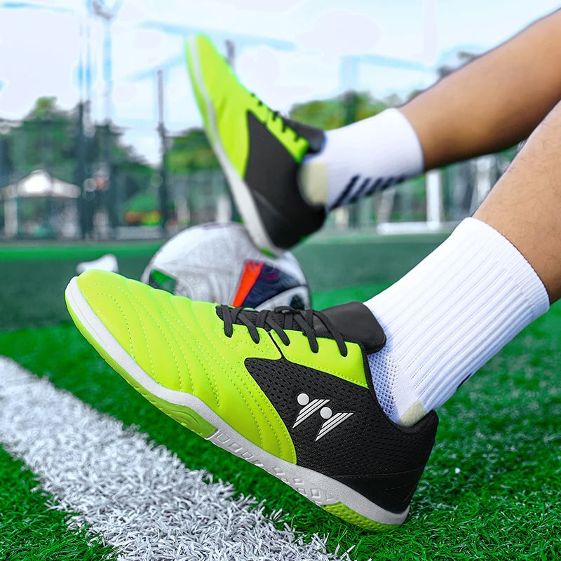 High-quality New Men Football Boots Grass High-top Futsal Sneakers Soccer Shoes Non-Slip Match Indoor Hot-selling Outdoor Sports