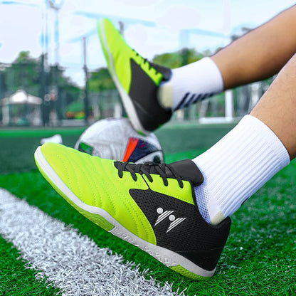 High-quality New Men Football Boots Grass High-top Futsal Sneakers Soccer Shoes Non-Slip Match Indoor Hot-selling Outdoor Sports