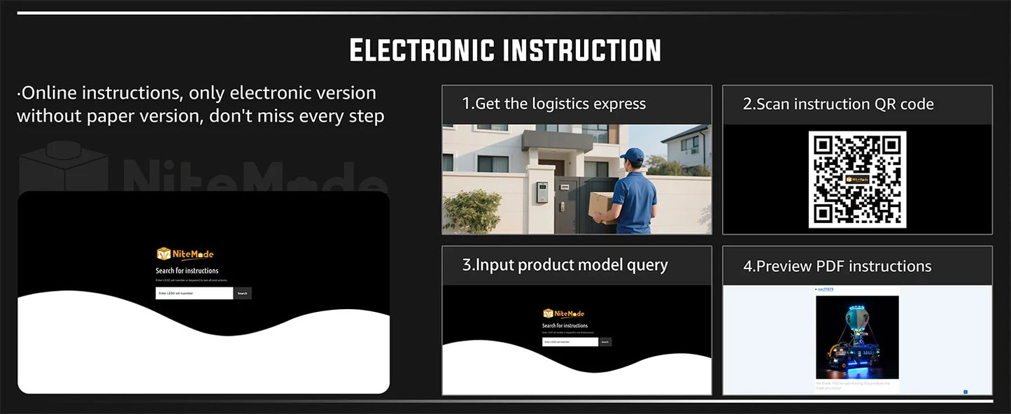 No Model LED Lighting Set Suitable for LEGO Fortnite Battle Bus 77073 Building Blocks