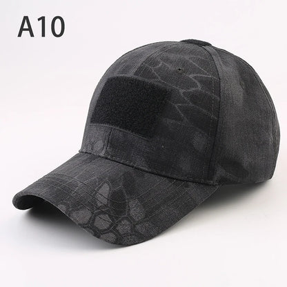 Fashion Baseball Caps for Men Women Camouflage Soldier Combat Paintball Adjustable Summer Hiking Fishing Snapback Sun Hat Unisex