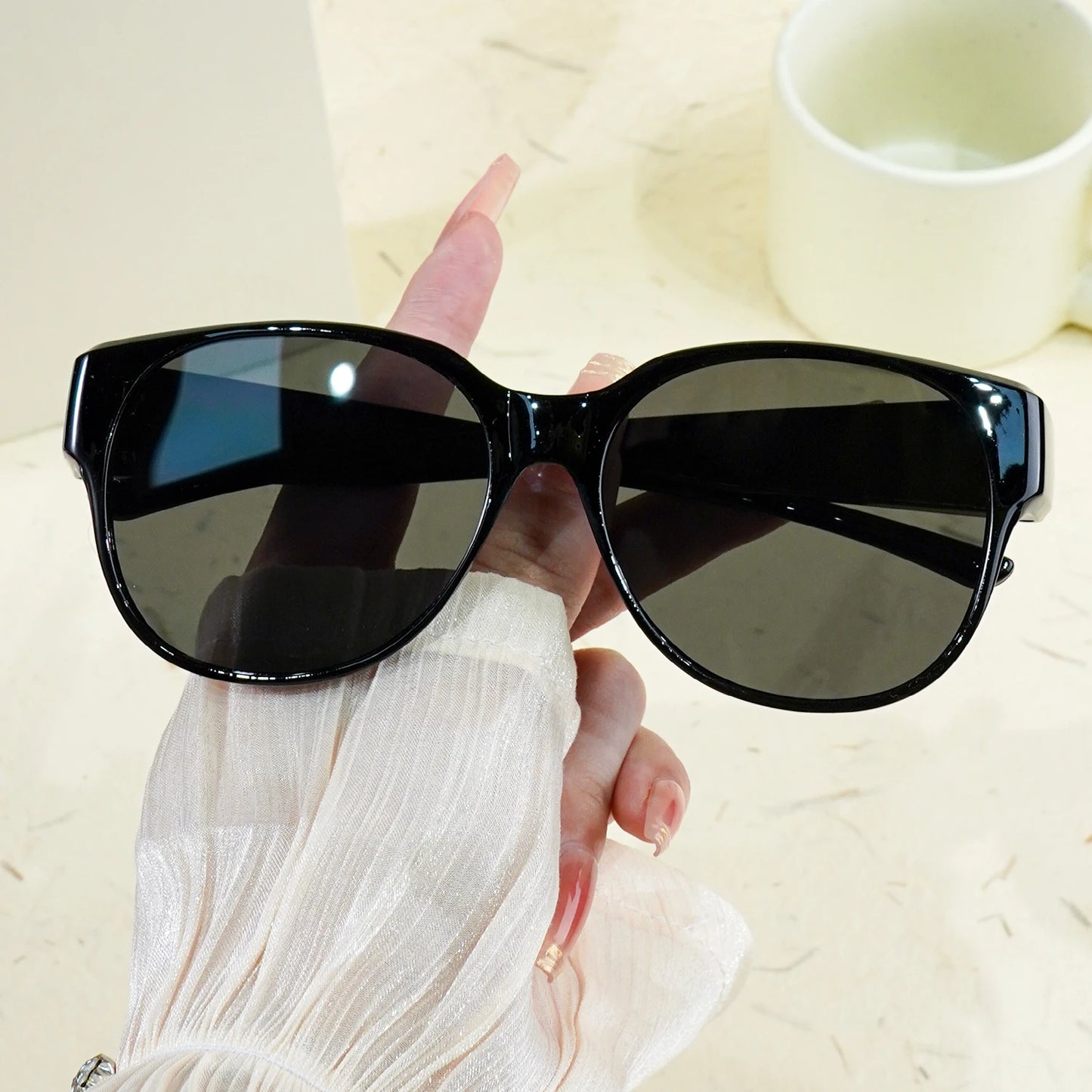 Fit Over Oversized Glasses Fashion Glasses, Perfect Daily Wear, Photo Props, and Gift for Birthday, Valentine's Day