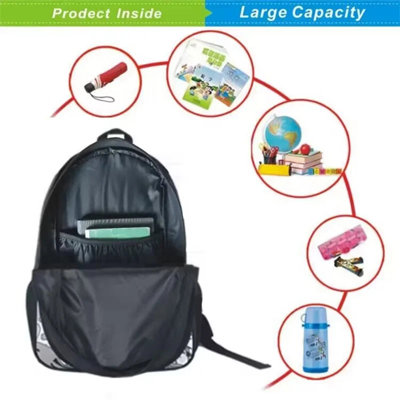 Hot Game Child Backpacks Lunch Bag Pencil Case Pupil Large Capacity School Bags Design-Fortnite For Boy Girl Best Gift