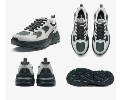 Xtep Sapatilhas Casuais para Homem 2025 Inverno Estilo Urbano com Amortecimento Leves Resistentes ao Desgaste Respiráveis para Caminhada 875419320005