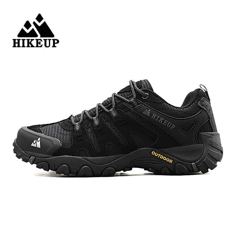 Męskie buty trekkingowe HIKEUP z zamszowej skóry – odporne na zużycie buty outdoorowe do trekkingu, chodzenia, polowania i zastosowań taktycznych