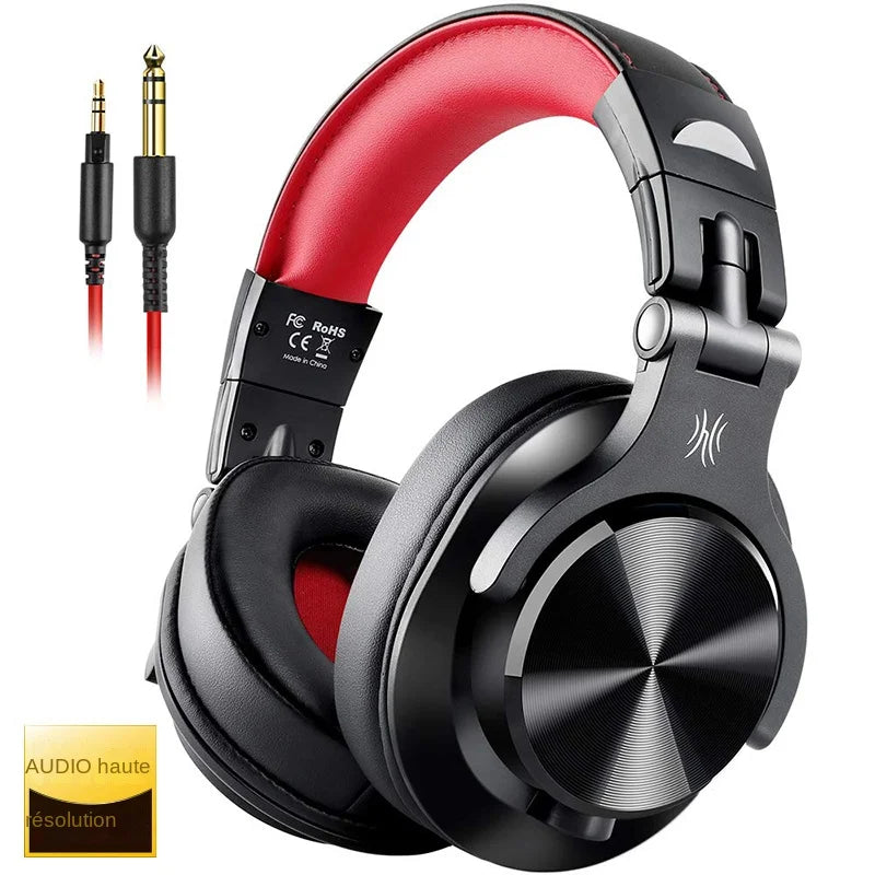 Oneodio Wired Over-Ear Headphone with Mic Studio DJ Headphones Professional Monitor Recording & Mixing Headset for Gaming