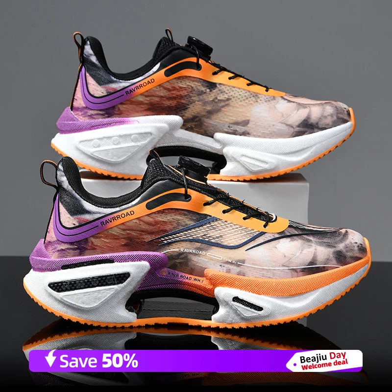 Running Shoes Training Specialty Marathon Men’s Sports Breathable Lightweight Women’s Comfortable Non-Skid Leisure Sneakers