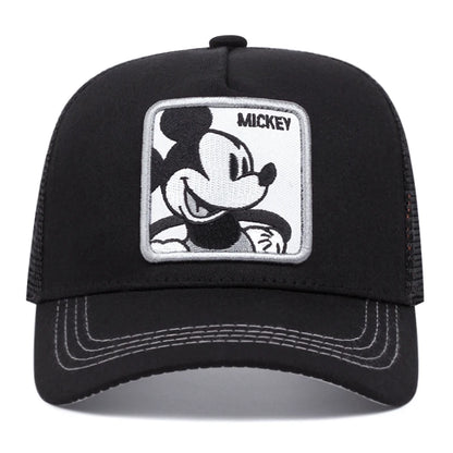 High Quality Brand Anime Cartoon Snapback Cotton Baseball Cap Men Women Hip Hop Dad Mesh Hat Trucker Hat Dropshipping