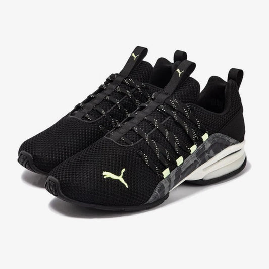 Puma Authentic Axelion, nouvelles chaussures de course pour hommes, modèle noir et blanc, idéales pour les trajets quotidiens, 310128-02.