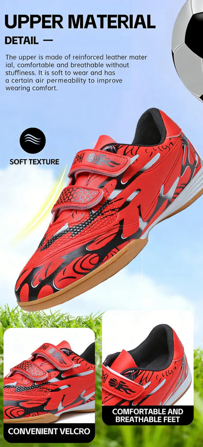 Kids Soccer Shoes School Football Boots Professional Cleats Grass Training Sport Footwear Boys Outdoor Futsal Soocer Boots 28-38