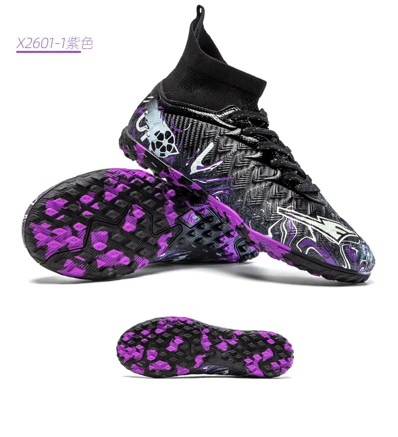 Novas Chuteiras de Futebol Profissionais para Homem, Antiderrapantes, Unissexo, Respiráveis, para Futsal e Desporto, Ultraleves, Drop Shipping