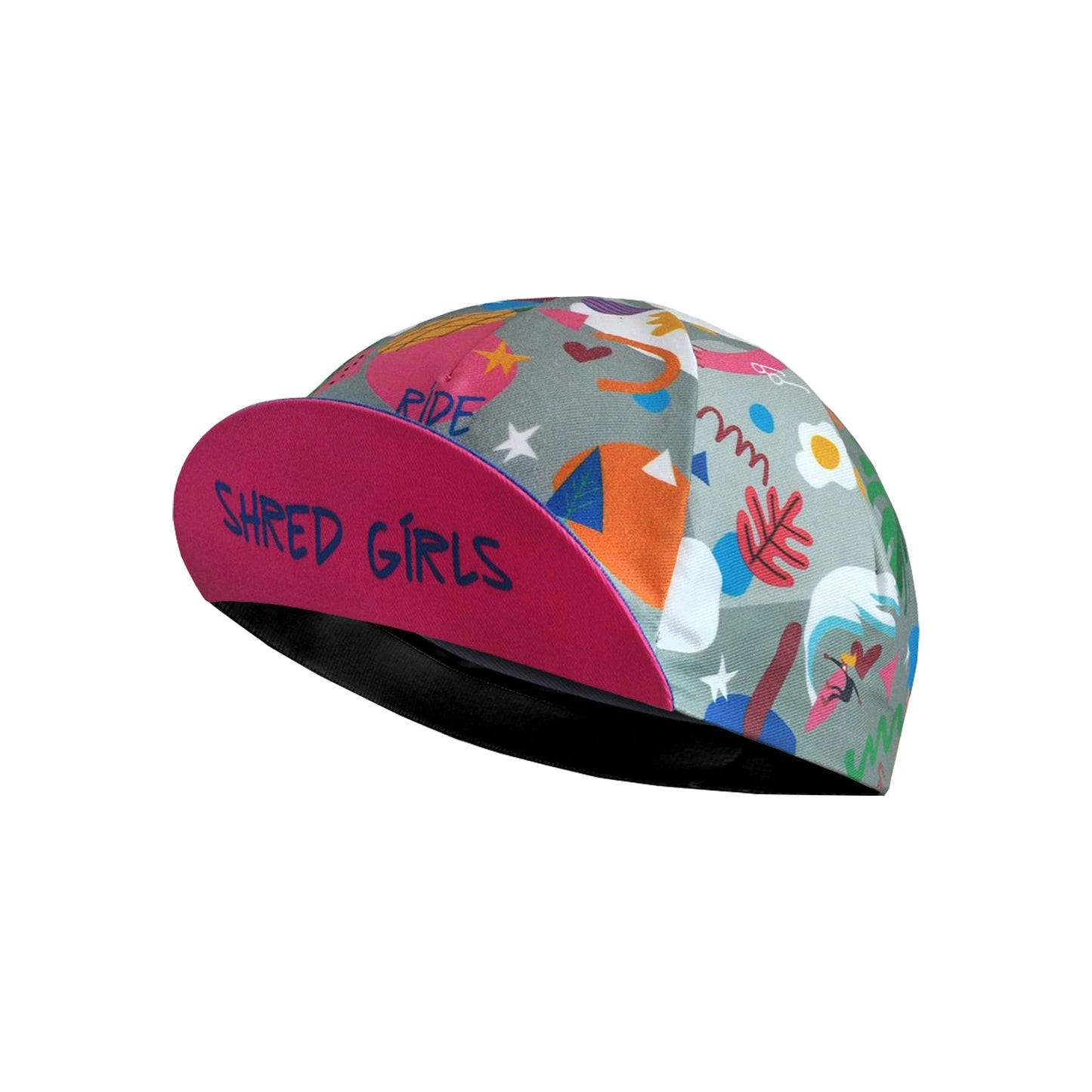 Classic Retro  Black White Blue Red New Polyester Cycling Caps Bike Summer Quick Dry Hats Men and Women