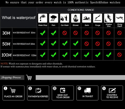New Specht & Söhne Fashion Couple Watches VH31 Quartz Watches Casual Retro Clocks Sapphire Crystal Leather Strap Wristwatch
