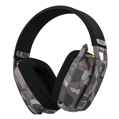 BINNUNE BW06 Casque Gamer Sans Fil Bluetooth 2.4GHz avec Micro pour PS5 PS4 PC Mac PlayStation, Headset Stéréo pour Joueurs