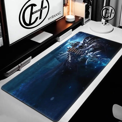 Mouse Pad World of Warcraft Lich King για PC HD Anime Gaming Αξεσουάρ Πληκτρολόγιο Mousepad Φορητού Υπολογιστή XXL Επιφάνεια Γραφείου για Game Cabinet Χαλί